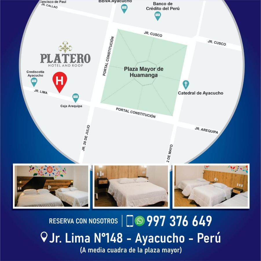 Platero Hotel Аякучо Екстериор снимка